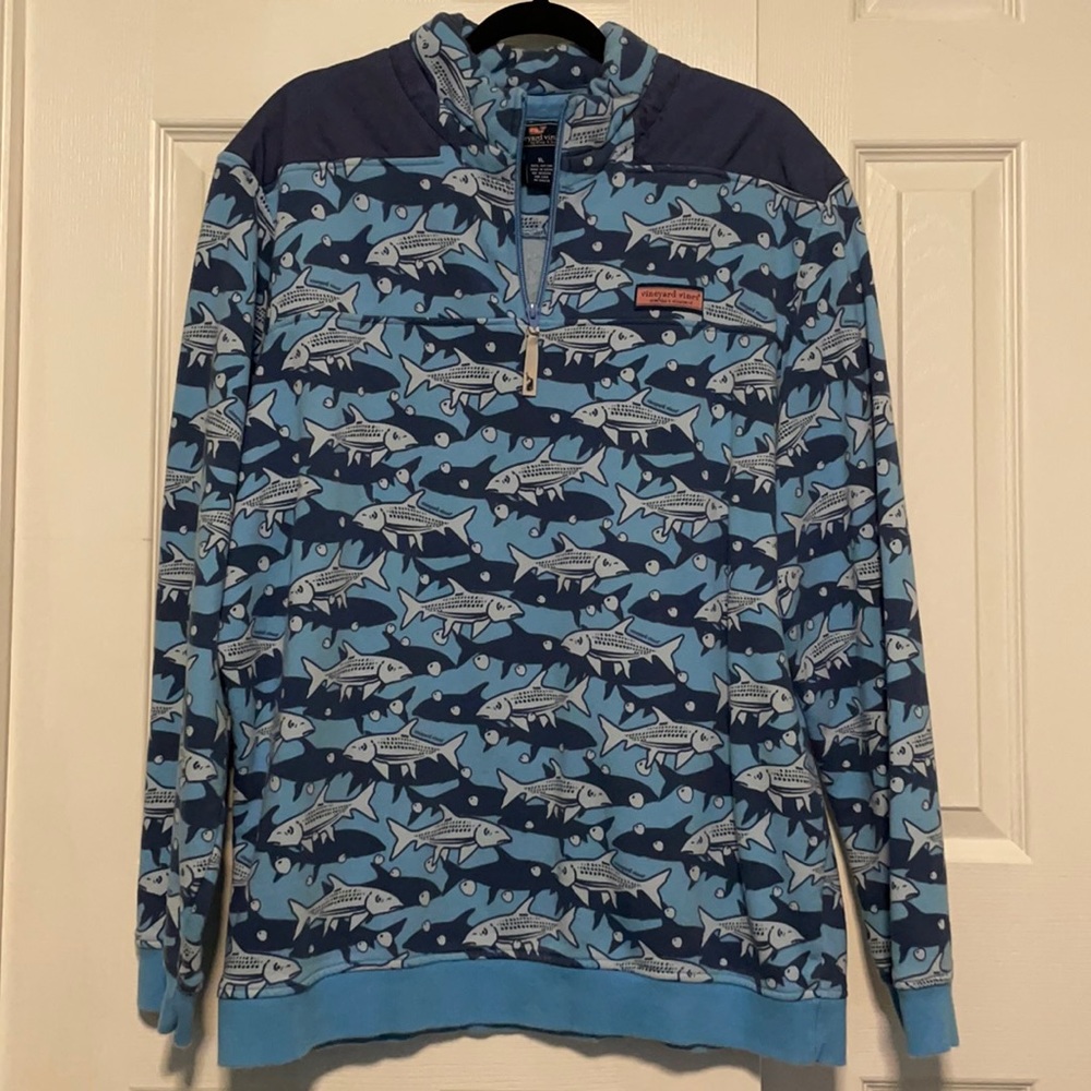 Limited Edition Vineyard Vines 3/4 zip pullover